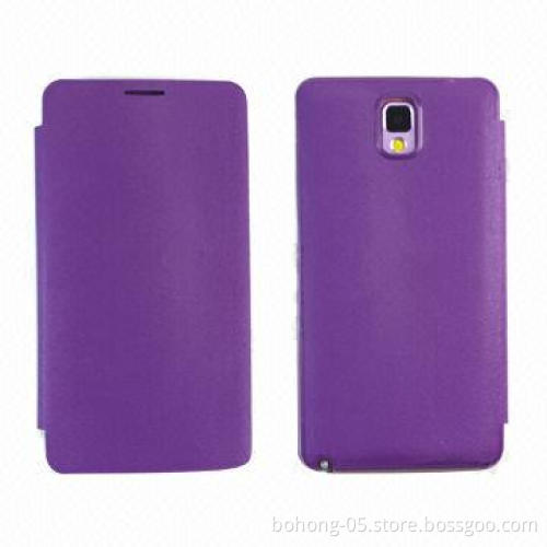 Flip Leather Cases, Snow Grains PU, Various Colors Available